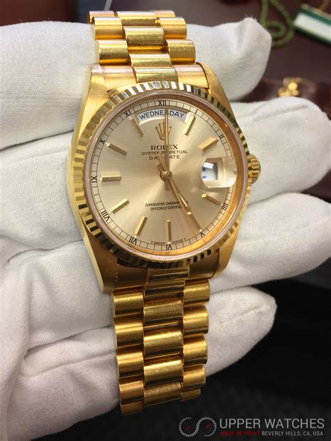 rolex presidential cost